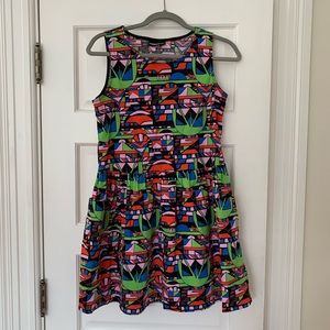 NooWorks Geometric Dress w/ Pockets